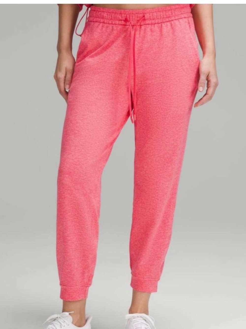 lululemon athletica Pink Track Jogger Pants - Picture 1 of 4